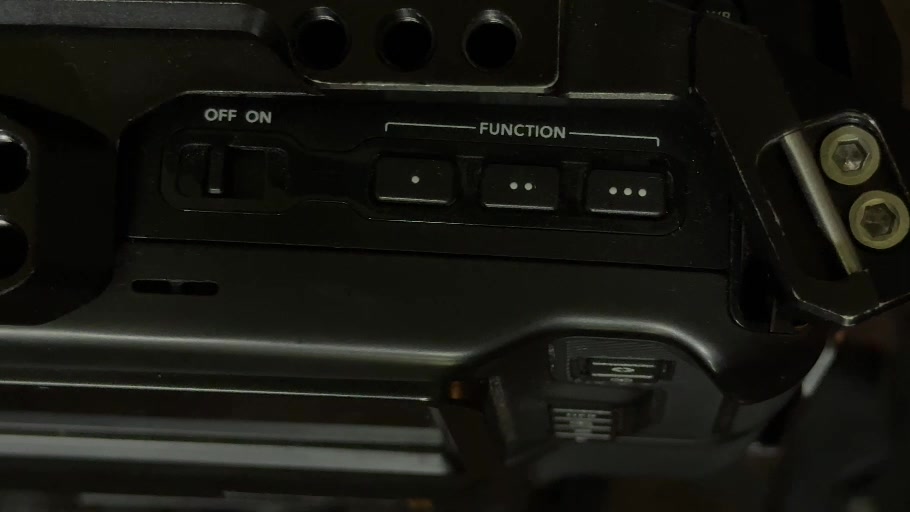 Close detail of the camera used during Eight Creek production preparation